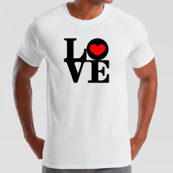 T-Shirt Dia dos Namorados - Love