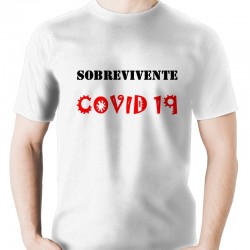 T-Shirt - Sobrevivente Covid 19